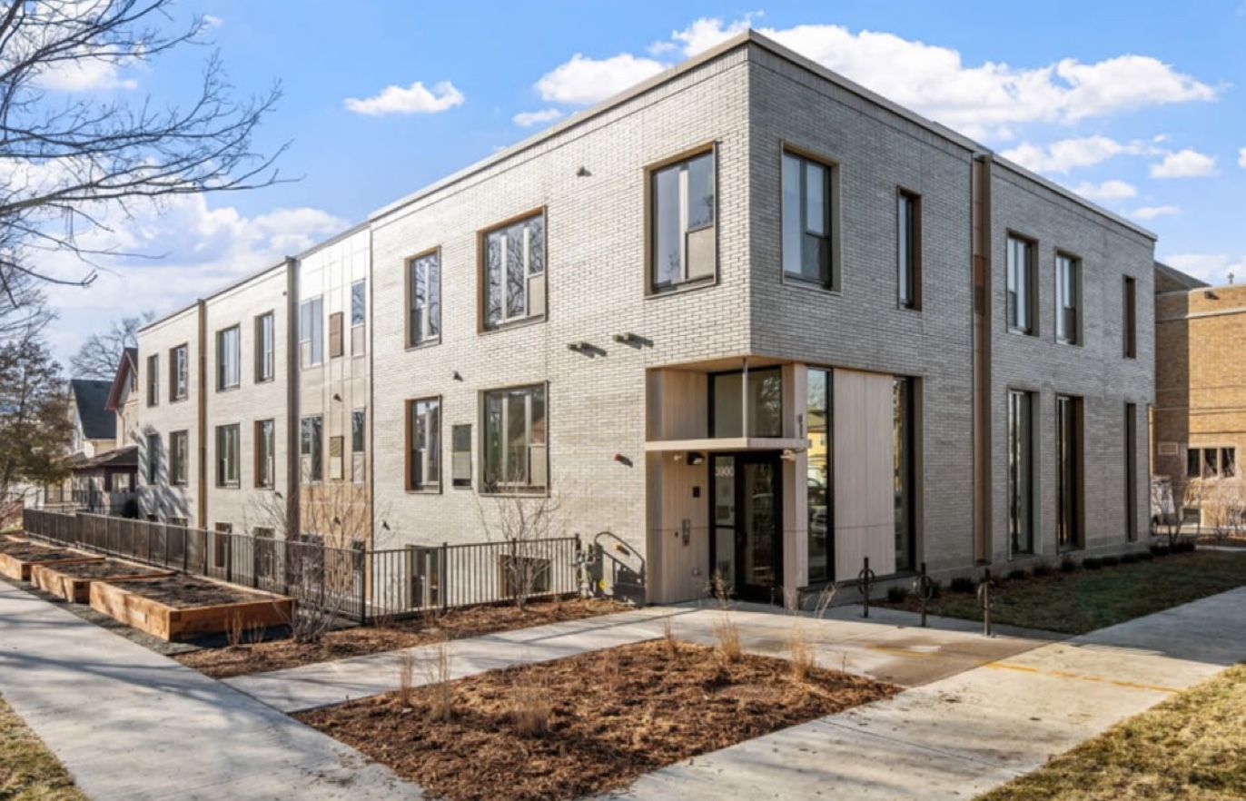 Exterior view of Belfry apartments