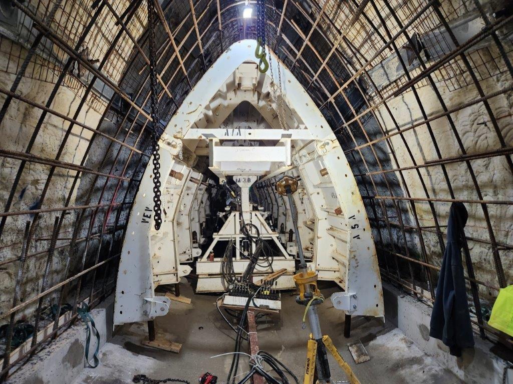 Construction on Central City Tunnel