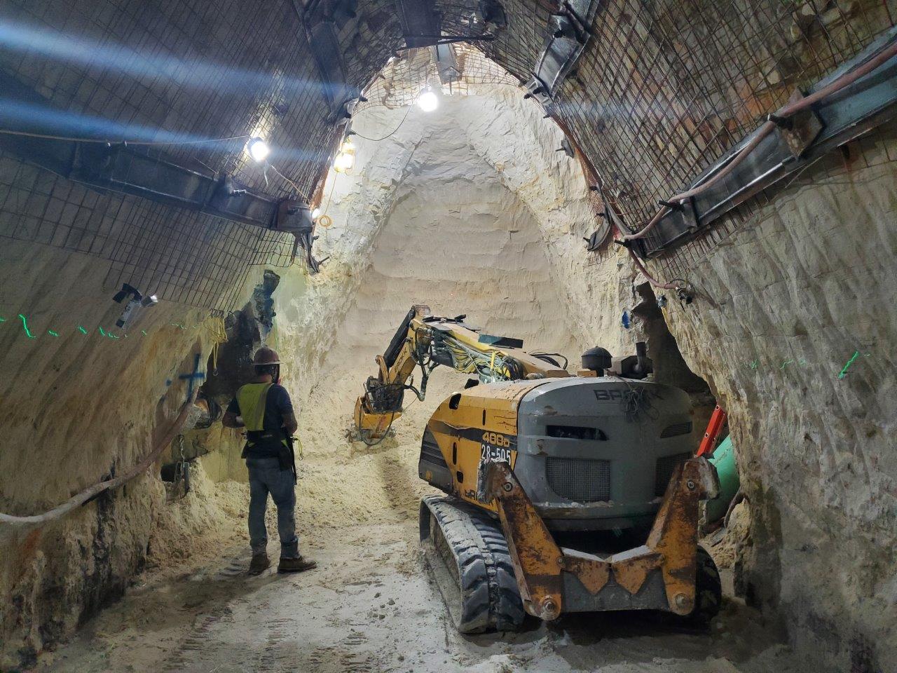 Central City Tunnel below downtown