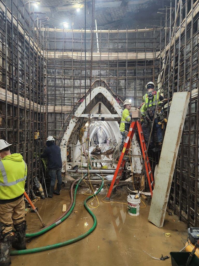 Central city tunnel workers