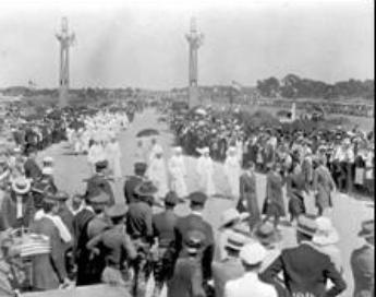 Dedication ceremony 1921