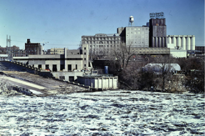 St. Anthony Falls Circa 1980