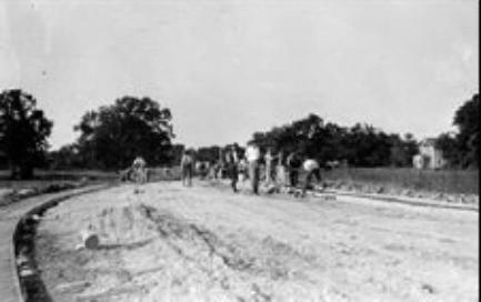 Victory Memorial Drive under construction 1920