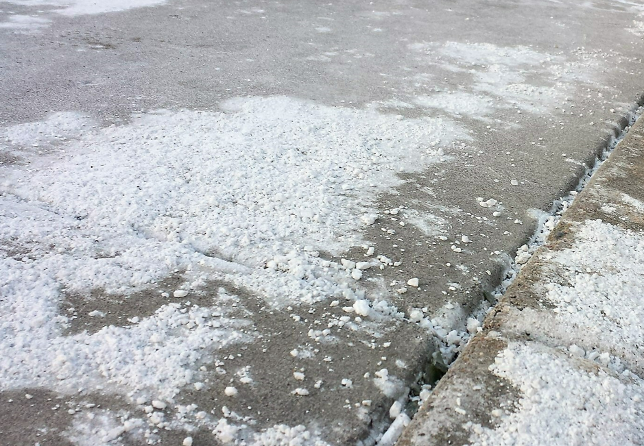 Why Not To Use Rock Salt On Sidewalks And Driveways In The Winter